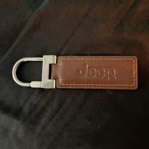 ATTN JEEP PEEPS!!!Cool Leather Jeep Keychain- Preowned